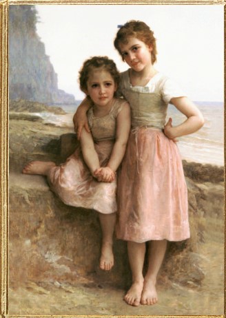 The Little Sisters painted 1896 (2)